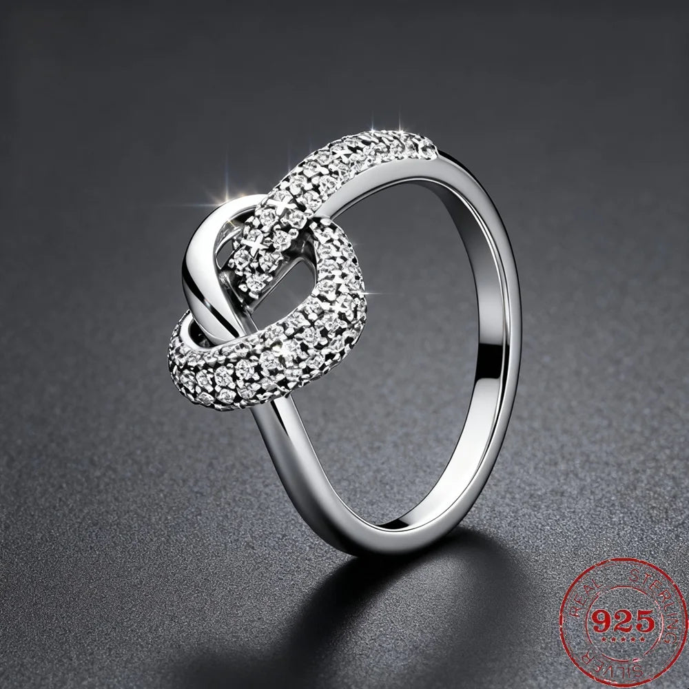 925 Sterling Silver Moissanite Heart Ring for Women Wedding Couple Anniversary Sterling Vintage Rings Luxury Jewelry Girls Gifts