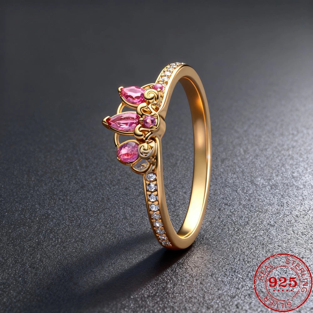 925 Sterling Silver Moissanite Heart Ring for Women Wedding Couple Anniversary Sterling Vintage Rings Luxury Jewelry Girls Gifts