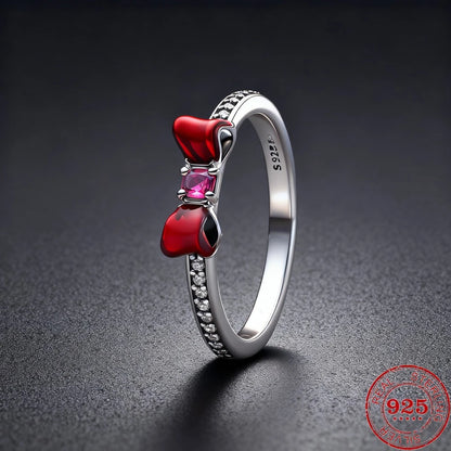 925 Sterling Silver Moissanite Heart Ring for Women Wedding Couple Anniversary Sterling Vintage Rings Luxury Jewelry Girls Gifts