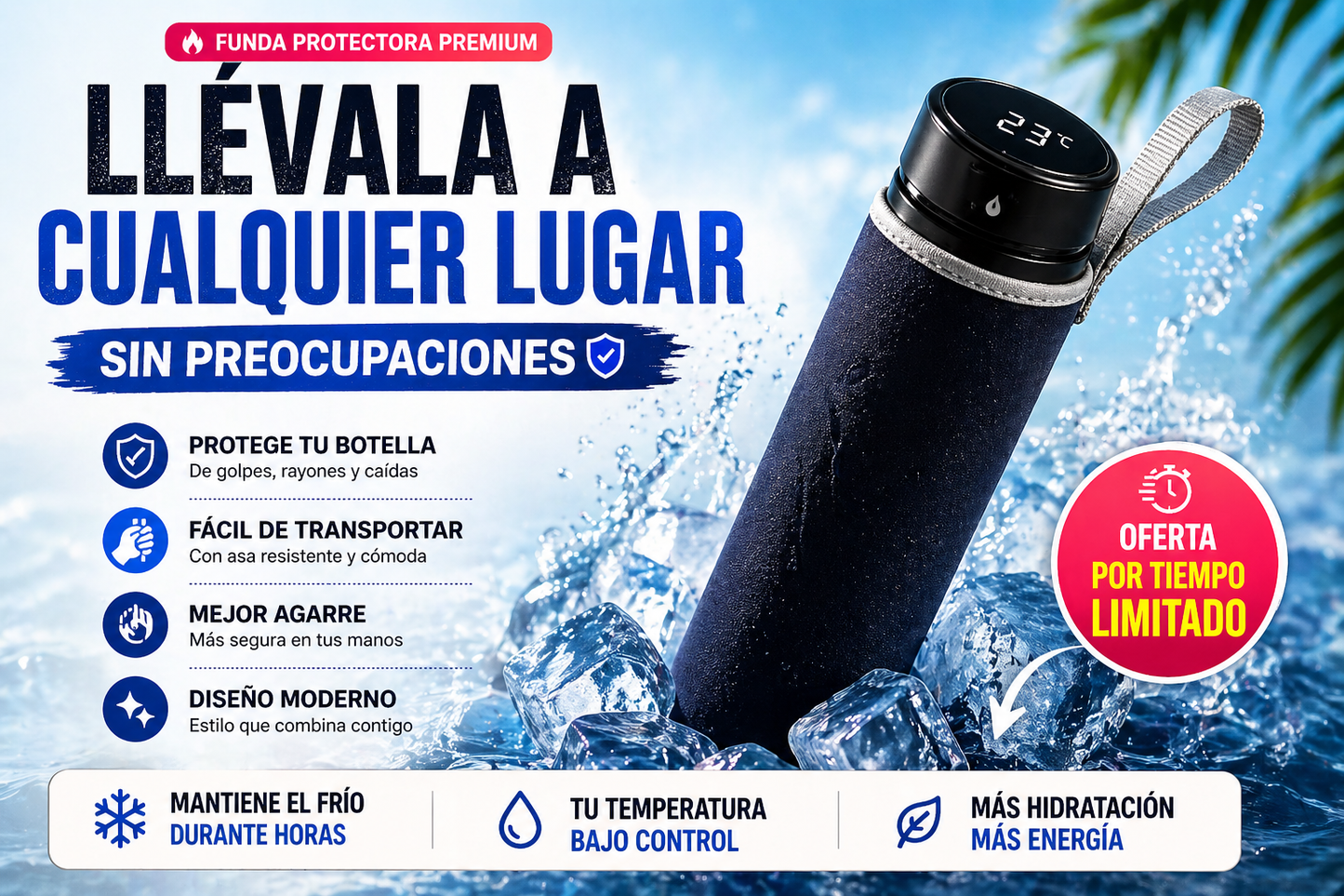 FundaBottle™ – Funda Neopreno para Botella