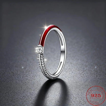 925 Sterling Silver Moissanite Heart Ring for Women Wedding Couple Anniversary Sterling Vintage Rings Luxury Jewelry Girls Gifts